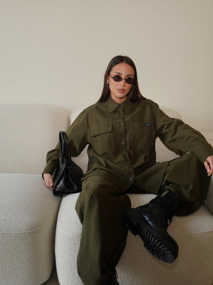 CAMICIA CON TASCHE LUMINA