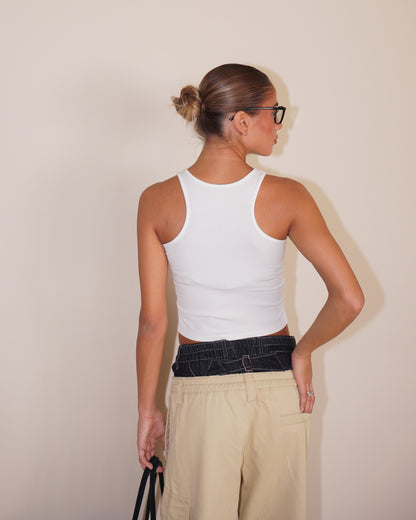 PANTALONI CARGO DOPPIA VITA DENIM
