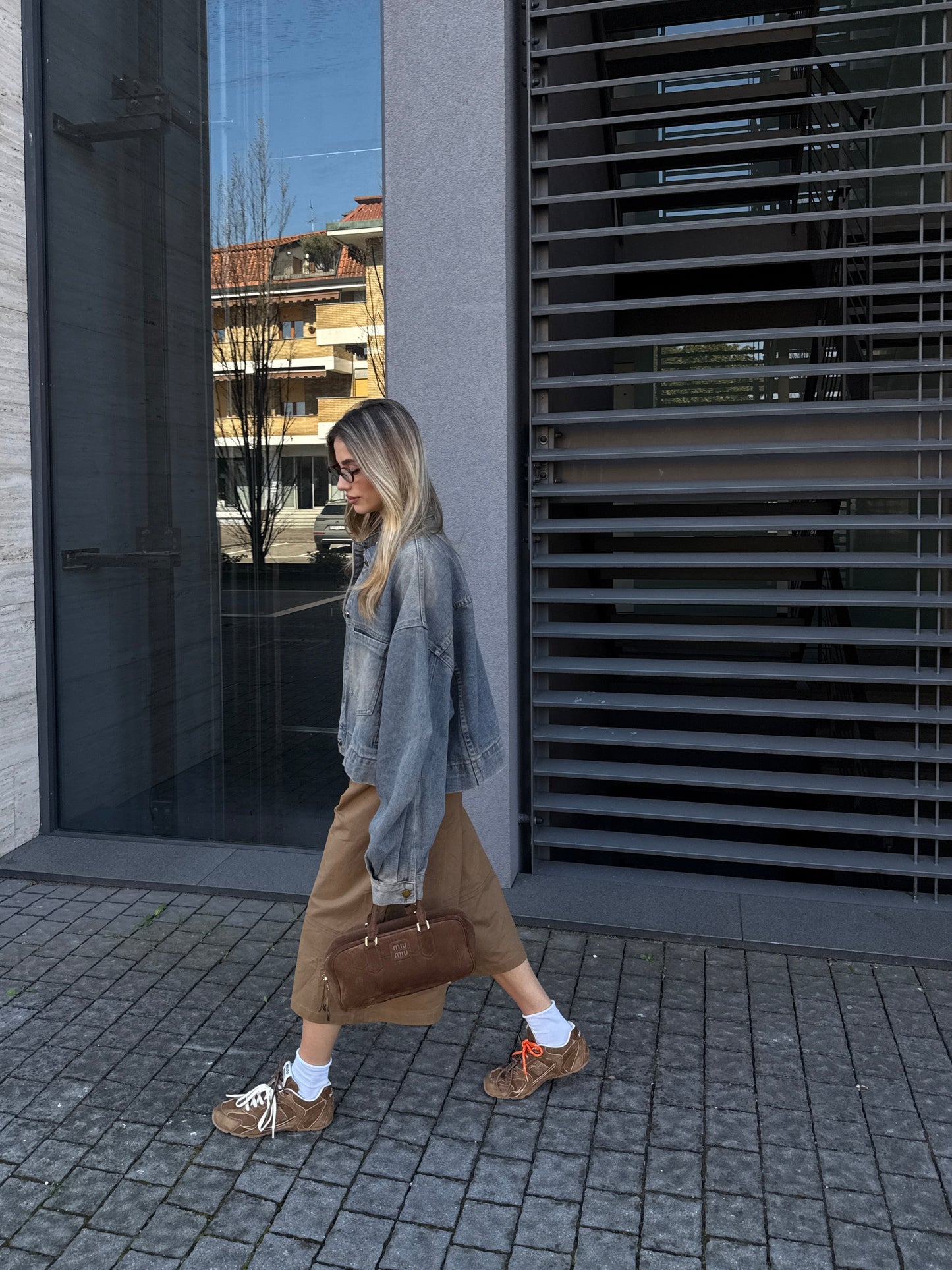 BERMUDA LUNGO IN COTONE