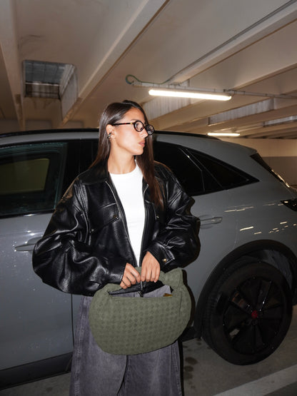 MAXI BAG CON NODO SUEDE