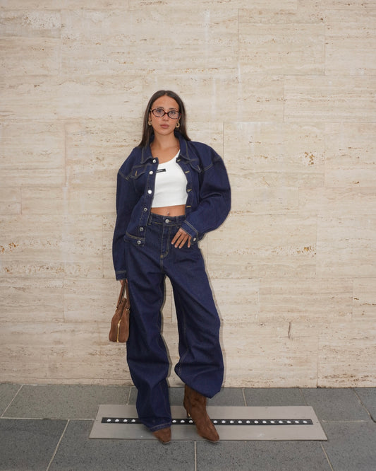 JEANS CON DOPPIA TASCA