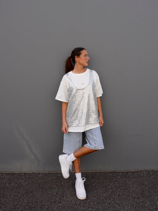 T-SHIRT CON CANOTTA