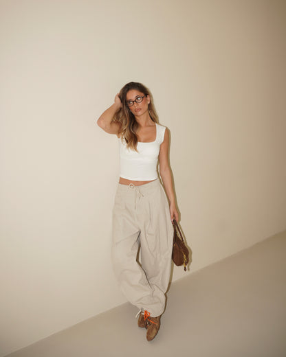 PANTALONE IN COTONE MORBIDO