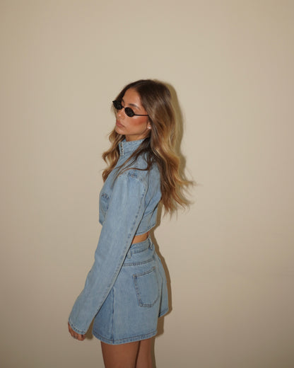 COMPLETO DENIM GIACCA E PANTAGONNA