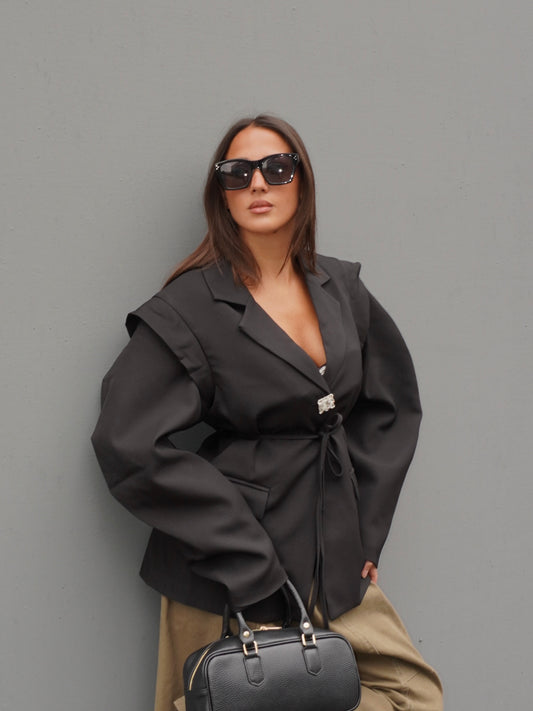 BLAZER MANICA AMPIA