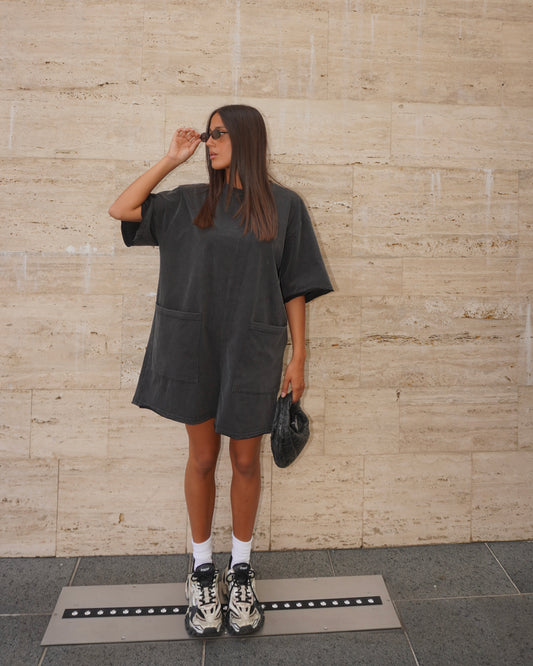 MAXI TUTINA OVERSIZE CON SCRITTA