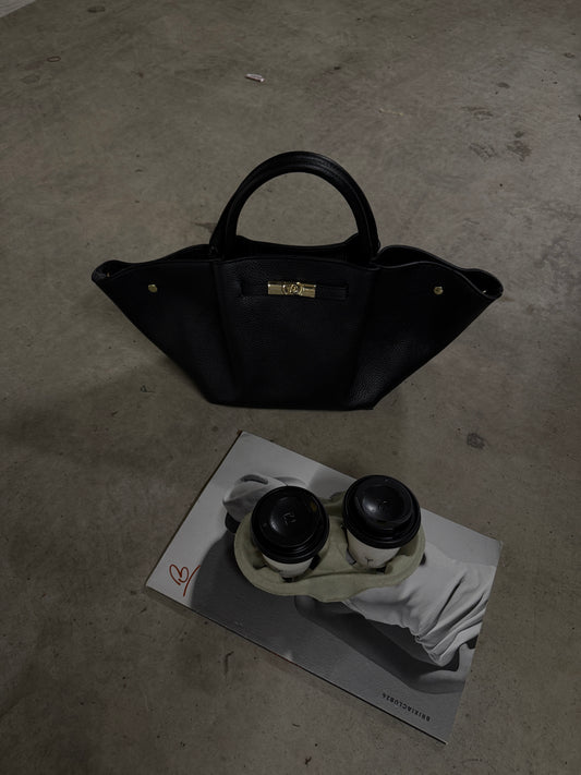 BORSA TOTE SHOPPING VERA PELLE