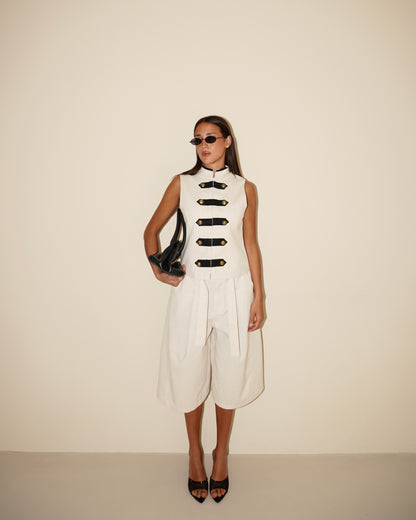 GILET CON ALAMARI