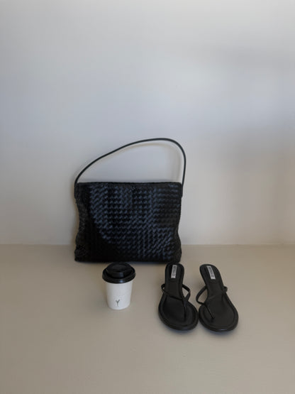 BORSA SHOPPER INTRECCIATA