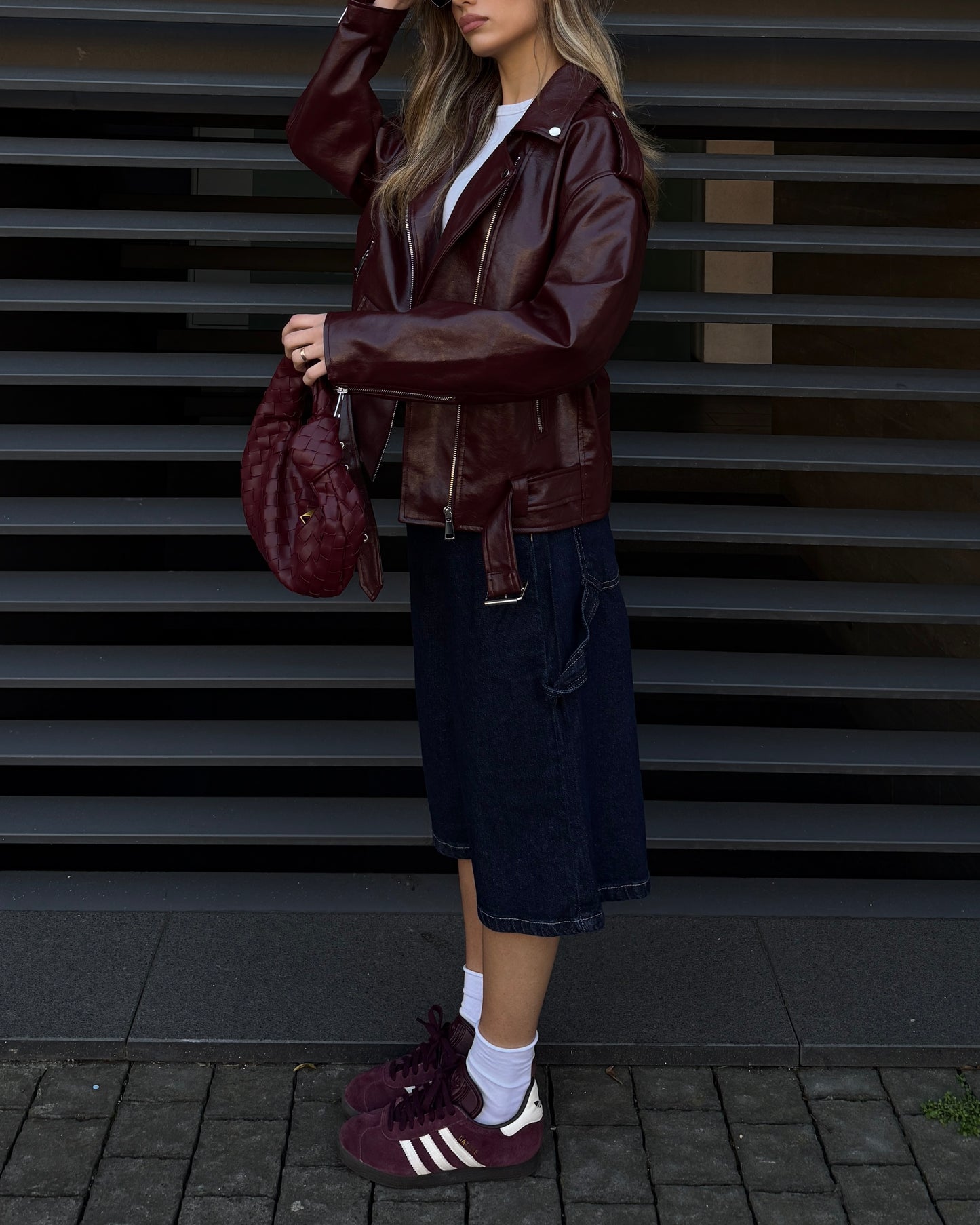 BERMUDA IN DENIM CARPENTER