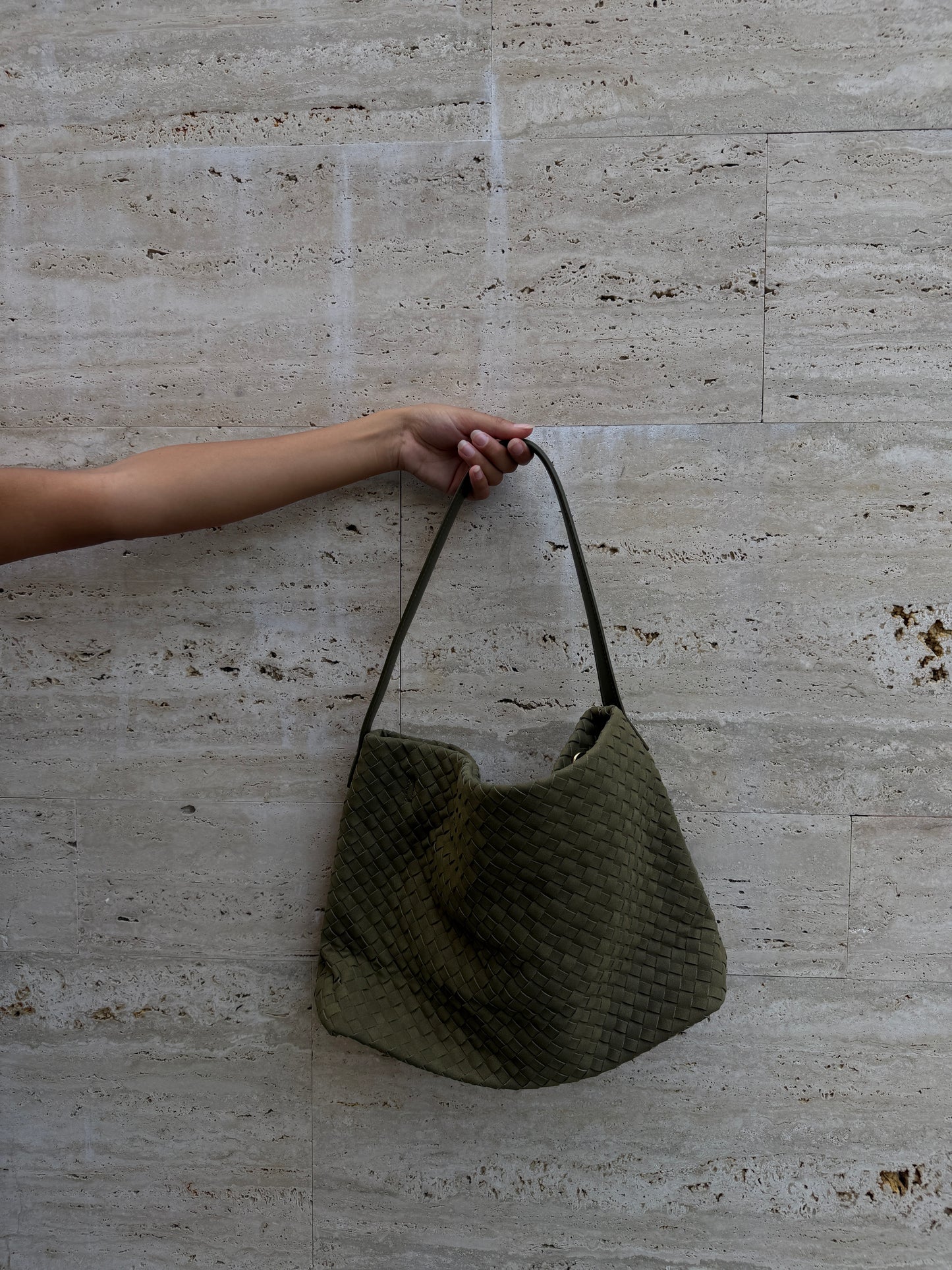 BORSA SHOPPER INTRECCIATA