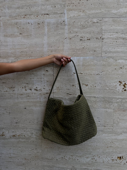 BORSA SHOPPER INTRECCIATA