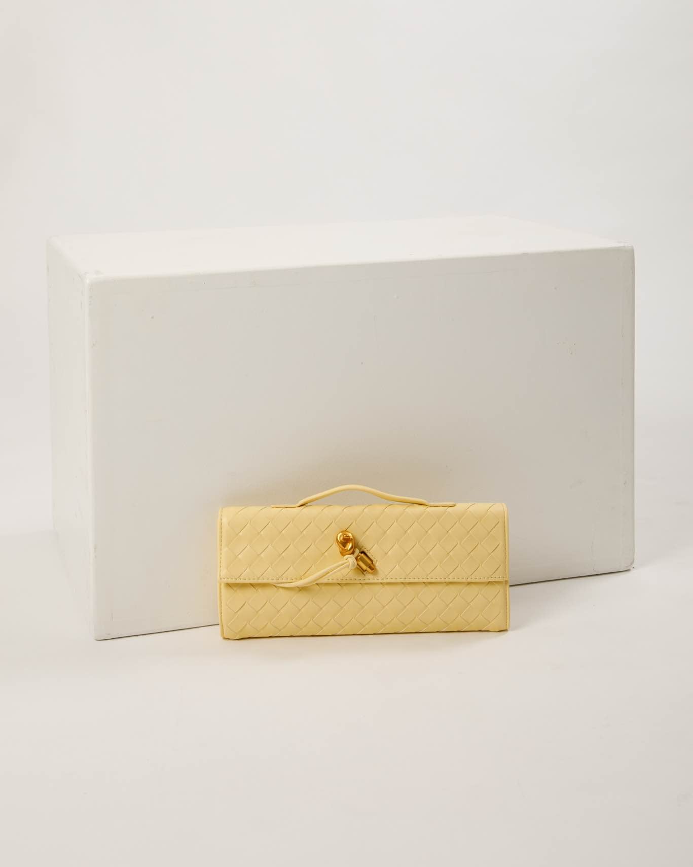 BORSA CLUTCH INTRECCIATA