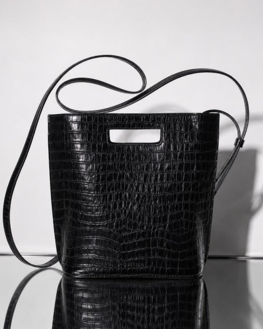 BORSA SHOPPER IN PELLE DI VITELLO LUMINA
