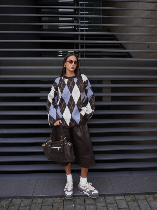 BERMUDA IN ECOPELLE LUNGO