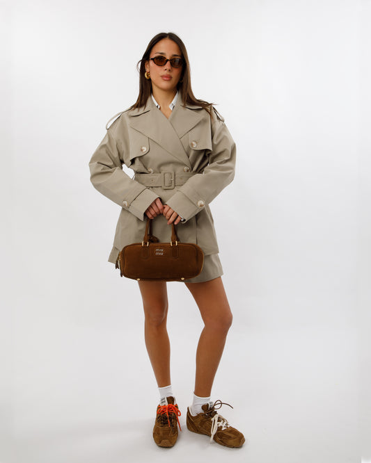 GIACCA DOPPIOPETTO CON CINTURA