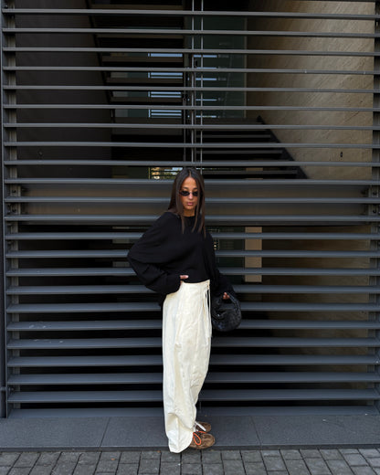 PANTALONE IN COTONE MORBIDO