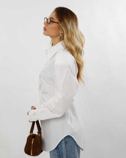 CAMICIA CON SPALLE IMBOTTITE