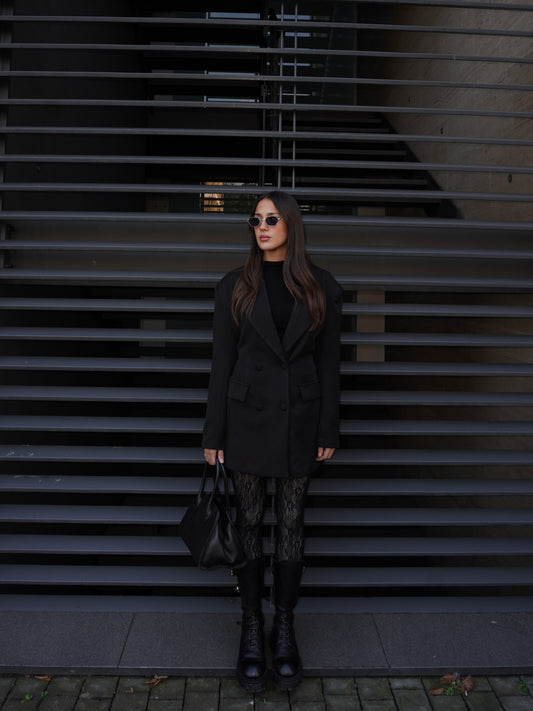 COLLANT IN PIZZO FELPATO