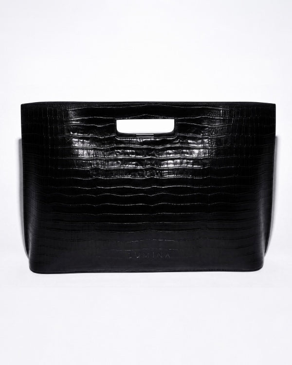 BORSA MAXI IN PELLE DI VITELLO LUMINA