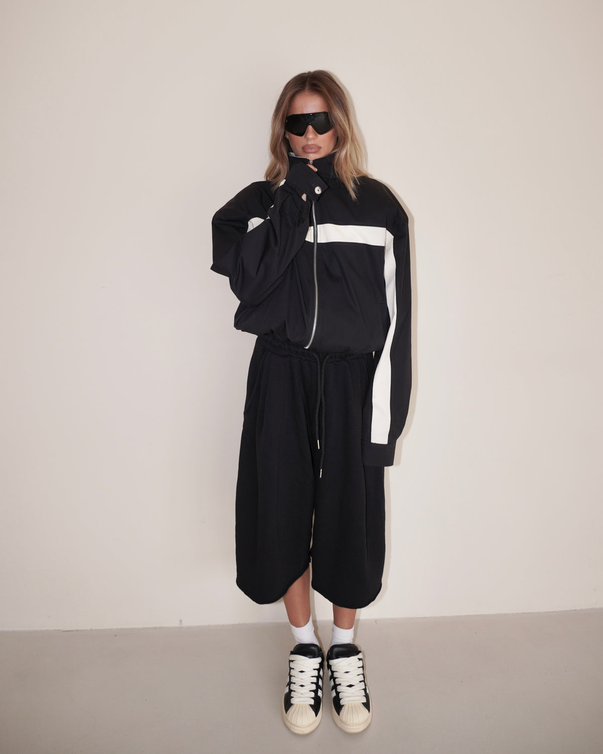 GIACCA BOMBER BICOLOR