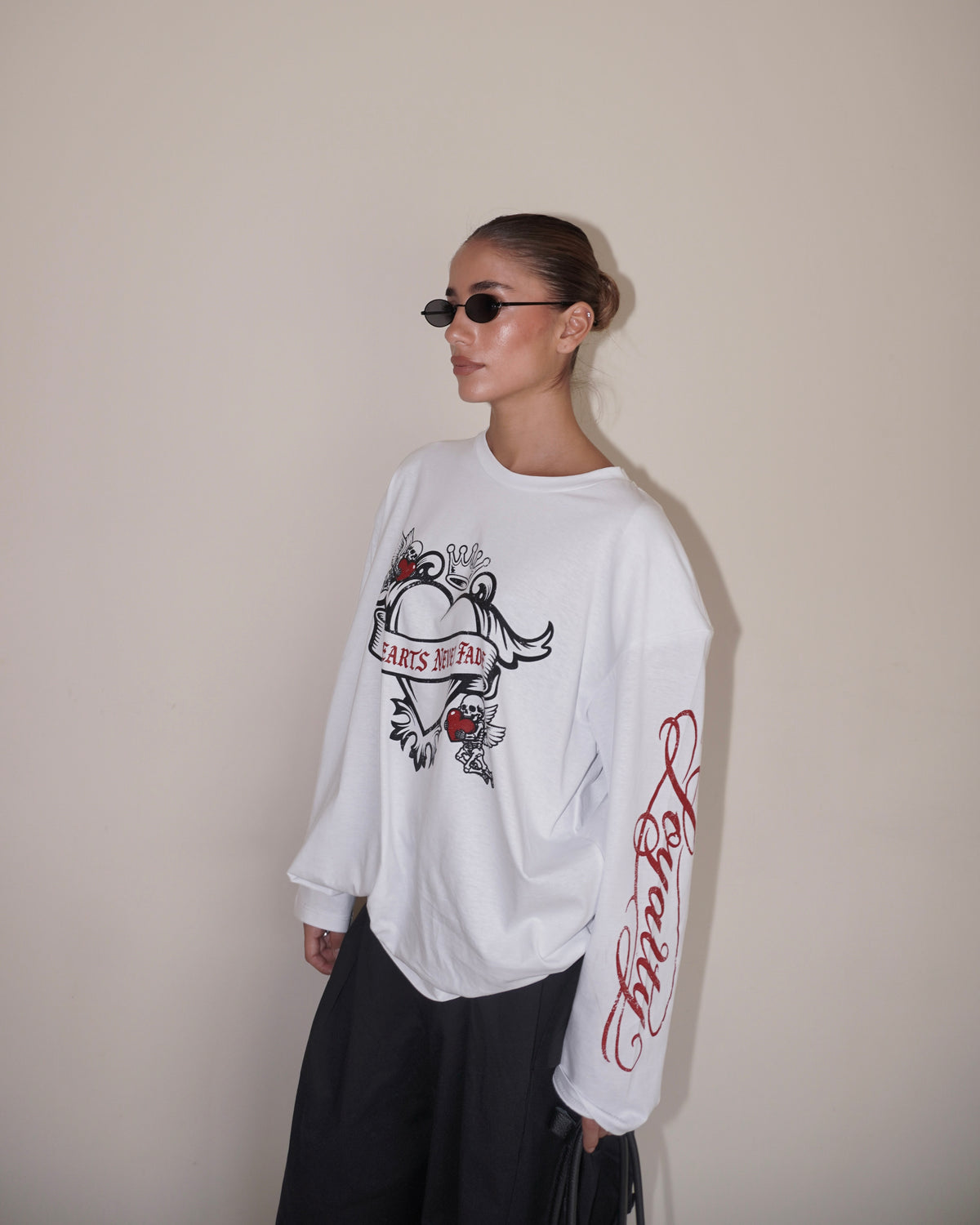 T-SHIRT HEARTS NEVER