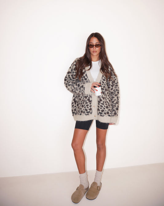 CARDIGAN ANIMALIER