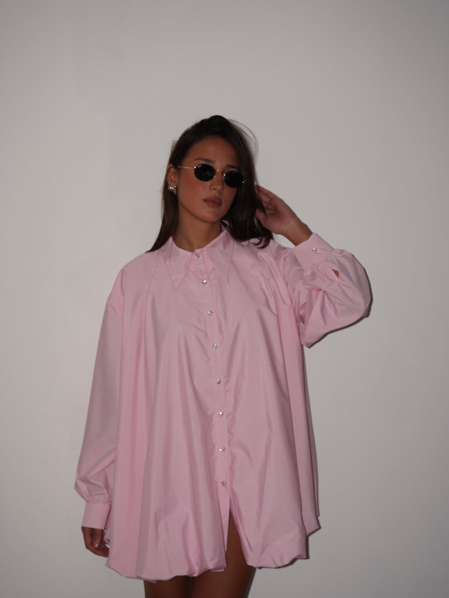 ABITO CAMICIA A PALLONCINO