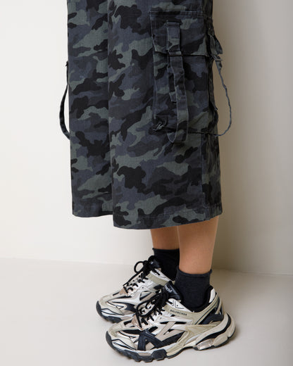 BERMUDA MILITARE CON TASCHE