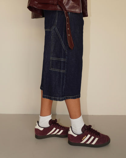 BERMUDA IN DENIM CARPENTER