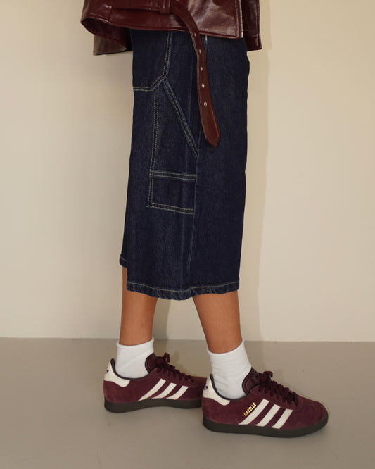 BERMUDA IN DENIM CARPENTER