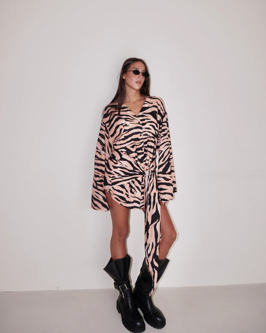 ABITO KIMONO ANIMALIER