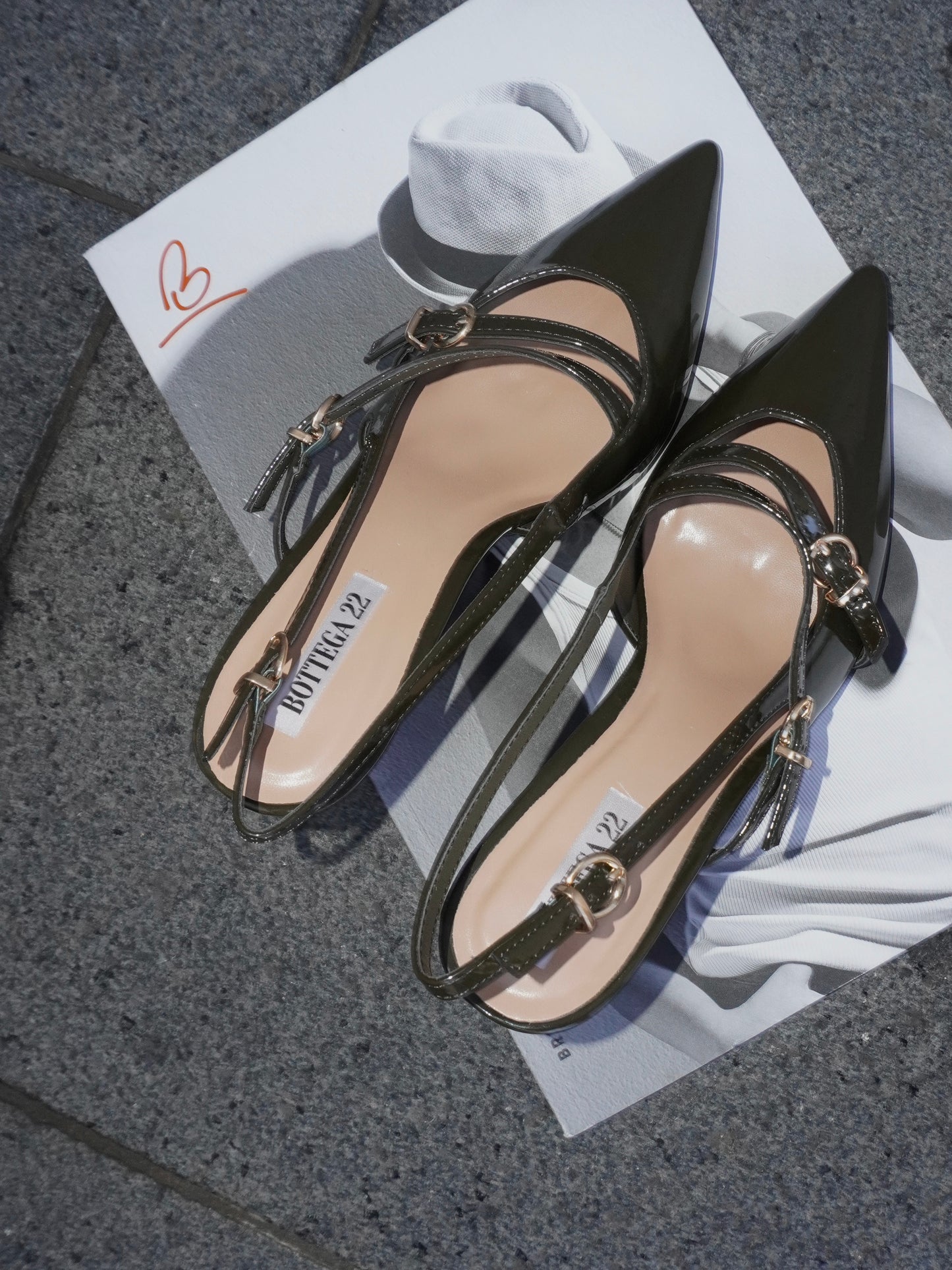 SLINGBACK IN VERNICE