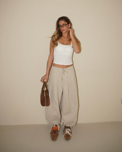PANTALONE IN COTONE MORBIDO
