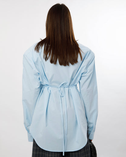 CAMICIA CON SPALLE IMBOTTITE