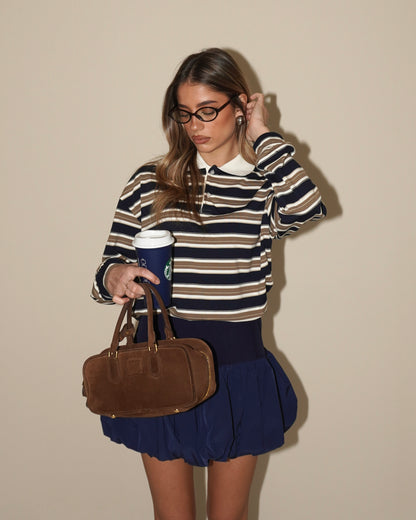 MINIGONNA CON FASCIA ALTA