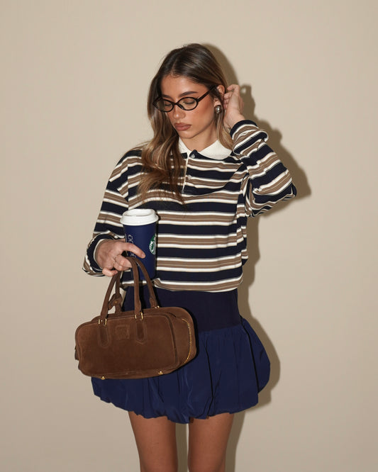 MINIGONNA CON FASCIA ALTA