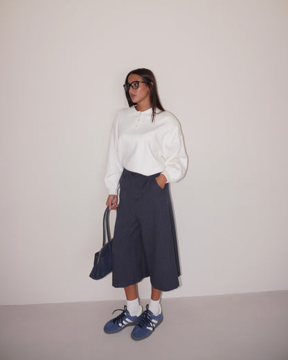 POLO CON SPALLINE IMBOTTITE