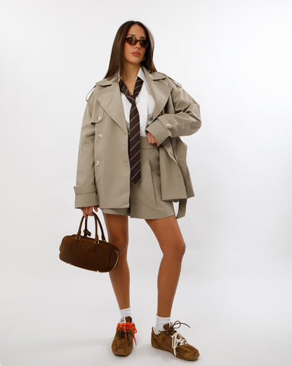 GIACCA DOPPIOPETTO CON CINTURA