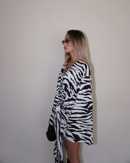 ABITO KIMONO ANIMALIER