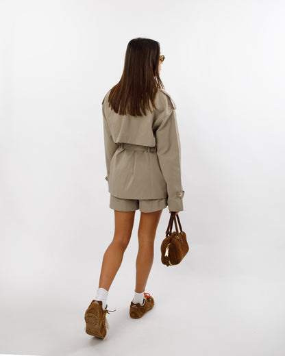 GIACCA DOPPIOPETTO CON CINTURA