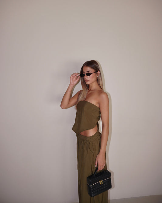 COORDINATO TOP E PANTALONE MORBIDO