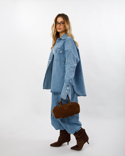 COMPLETO IN DENIM CAMICIA E PANTALONE