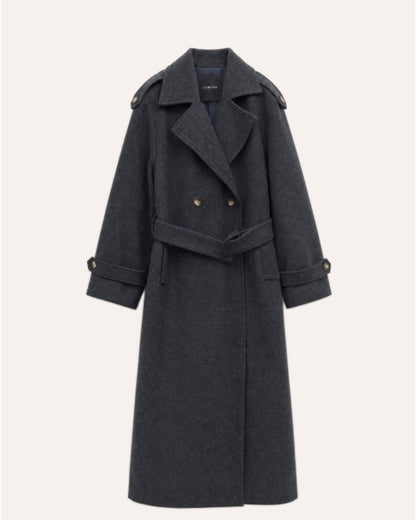 CAPPOTTO CON CINTURA E BOTTONI LUMINA